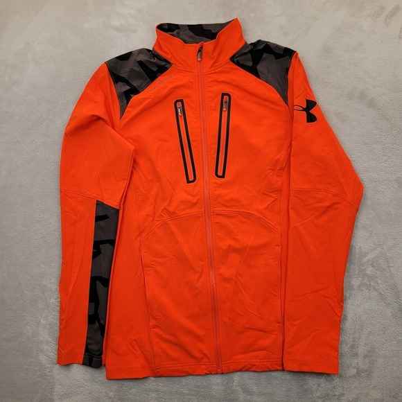 Under Armour Other - Under Armour Jacket Mens Small Sweatshirt Sweater Camo‎ Coldgear Combine Adult